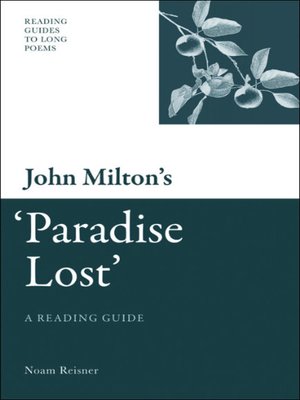 cover image of John Milton's 'Paradise Lost'